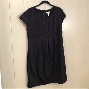 Little black maternity dress